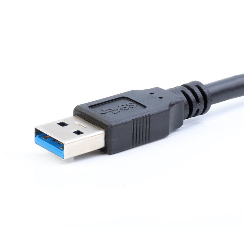 CNLINKO USB 3.0 Connector, Type A Female, Panel Mount Receptacles Socket with 40 inches Cable, Outdoor Waterproof IP67, Data + Power, Industrial Standard - Image 3